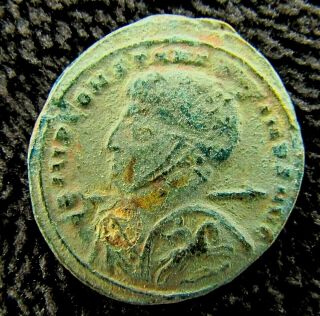 Rare Ancient Roman Ae Follis Constantine The Great Circa 307 - 337 Ad (m33)