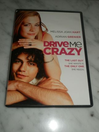 Drive Me Crazy (dvd,  2012) Melissa Joan Hart Adrian Grenier Rare Oop