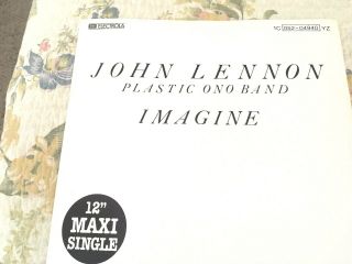 Rare John Lennon Imagine 12 " Maxi Single - Near