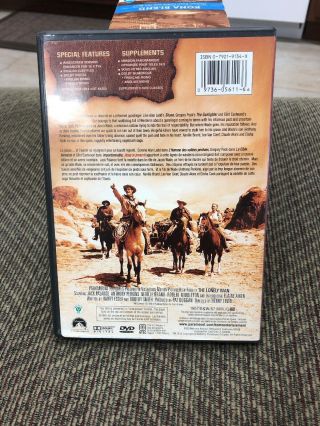THE LONELY MAN rare Western dvd JACK PALANCE Anthony Perkins NEVILLE 1957 2