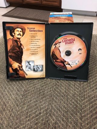 THE LONELY MAN rare Western dvd JACK PALANCE Anthony Perkins NEVILLE 1957 3