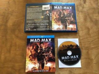 Mad Max Blu - Ray Scream Factory Collectors Ed Rare Slipcover Classic