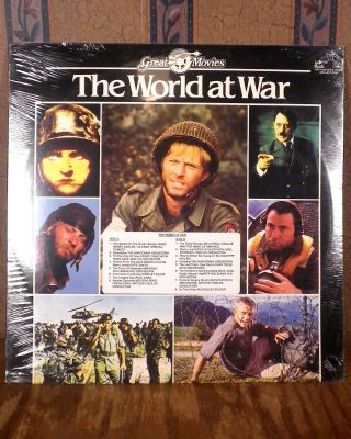 The World At War Ost Soundtrack Film Tv Lp Rca Rare