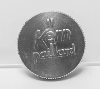 Rare - Kern Paillard Bolex Approx.  20.  5mm Screw In Aluminium Lens Cap - Chrome