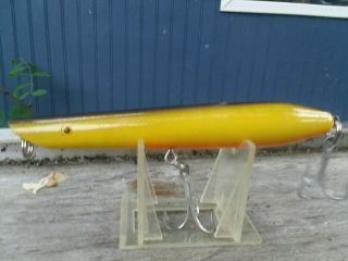 Rare Vintage Yellow Scaled Cordell Pencil,  Cotton Cordell Lures,  Striper Lures