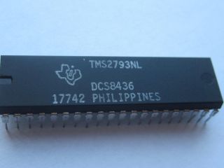 Rare Tms2793nlti Floppy Interface Standard (shugart Or Ibm) Collectible Ic 1984
