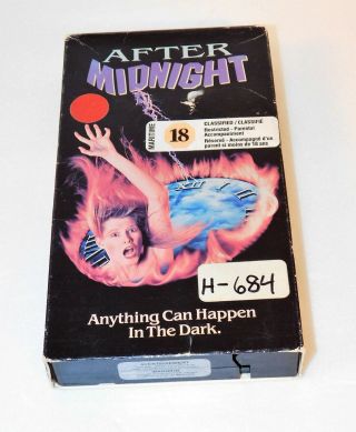 Horror After Midnight Vhs Tape Cbs Fox 1990 Mgm/ua Rare Oop
