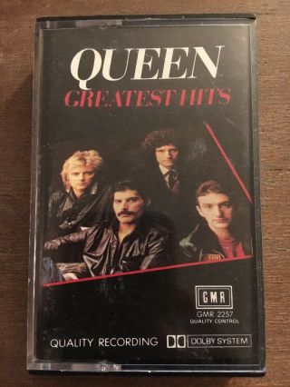 Queen Greatest Hits Cassette Tape Gmr 2257 Singapore Rare