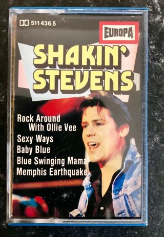 Shakin’ Stevens & The Sunsets Rare Cassette “at The Rockhouse”