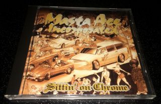 Masta Ace Incorporated - Sittin’ On Chrome Cd Rare Oop 1995 Delicious Vinyl
