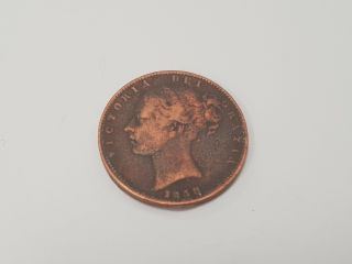 35 Rare Victoria 1838 Farthing Coin Gb