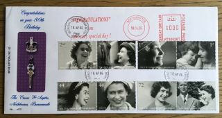 Gb 2006 Queen’s 80th Birthday.  Rare Pub Official Fdc; Windsor Cds & Meter Mark