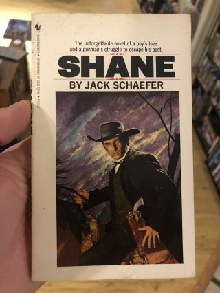 Shane By Jack Schaefer Paperback 1983 Rare Edition