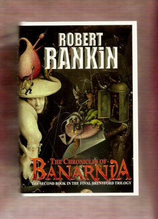 Rare Robert Rankin Chronicles Of Banarnia Signed Limited Edition Hb 245 Of 2001