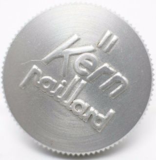 Rare - Kern Paillard Bolex Approx.  21mm Screw In Aluminium Lens Cap