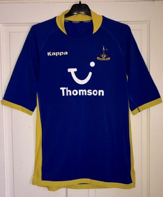 Tottenham Hotspur Football Shirt Xxl Kappa Away Rare Top 2005 Spurs Vintage