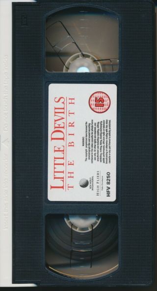 Little Devils The Birth 1993 Rare Horror Russ Tamblyn VHS PAL Format 3
