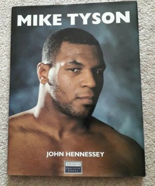 Mike Tyson Book Rare Boxing Iron Mike Tyson Heavy Weight Champion