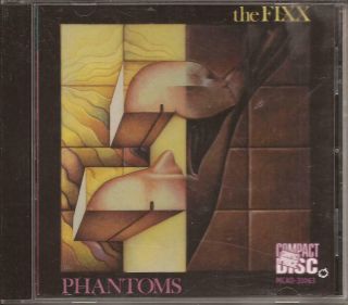 The Fixx Phantoms Cd Rare Wave Synth Pop Made In Japan W/ 2 Hits Mca 1984