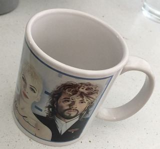 Eurythmics Very Rare Ceramic Mug / Cup Annie Lennox Dave Stewart Revenge