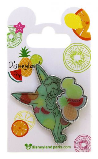 2018 Disney Tinker Bell Summer Fruit Pin With Packing Rare