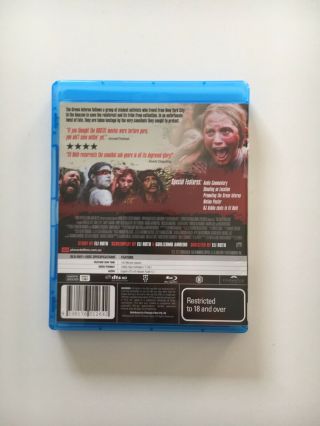 The Green Inferno (Blu - ray,  2016) Eli Roth Cannibal Horror Rare & OOP Like 5