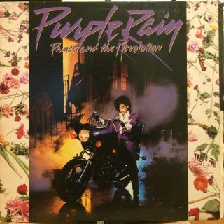 Prince Purple Rain Lp Warner Brothers 1 - 25110 Rare Press W/poster