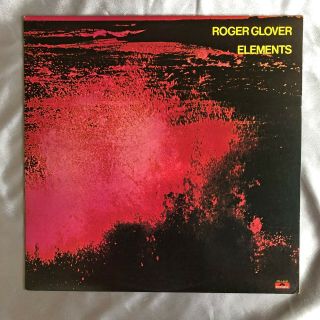 Roger Glover (deep Purple) - " Elements " - Rare White Label Promo Lp Pd - 1 - 6137