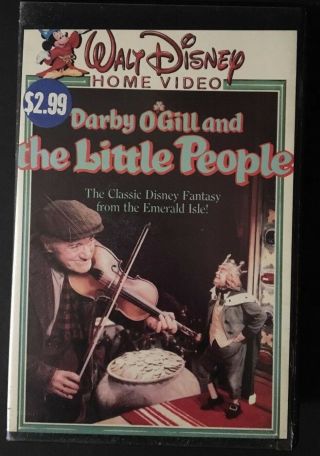Vintage 1980’s Disney Darby O’gill And The Little People Movie Beta Video Rare