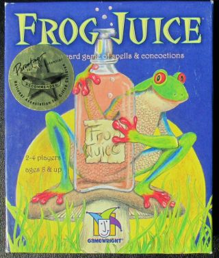 Frog Juice - Rare Card Game By Gamewright,  1997