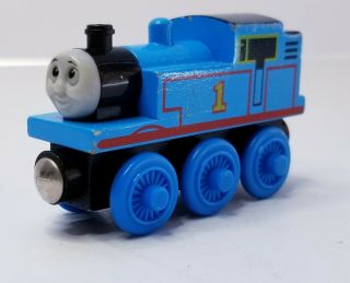 Rare Thomas & Friends Thomas Wooden Railway Train - No Name 1996