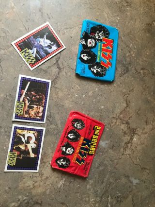 Kiss Cards And Wrappers 1978 Holland Rare