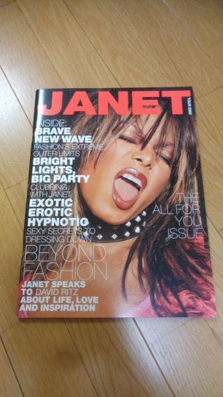 Janet Jackson Japan Tour Programme 2002 Program Tour Book Rare