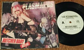 Plasmatics: Butcher Baby.  Rare Aussie/oz Pressing Punk 7 " /45 - 1980 -