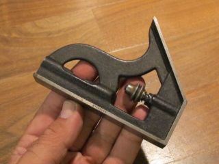 Old/vintage “the Starrett Co.  ” Combination Square Antique/rare Machinist Tool