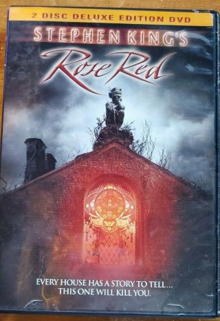 Stephen King’s Rose Red Dvd,  2 Disc Deluxe Edition,  2001 Rare Oop S&h