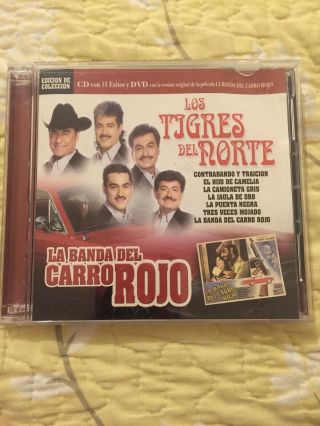 Los Tigres Del Norte - La Banda Del Carro Rojo - Rare Cd & Dvd