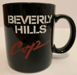 Vintage 1990’s Beverly Hills Cop Black Promo Movie Rental Coffee Mug Rare