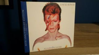 Rare David Bowie - Aladdin Sane 40th Anniversary Cd Mini Lp & Insert Import