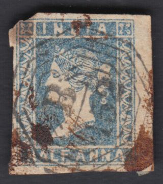 India 1854 ½a Die I With B152 Commercolly Pubna Rare Cancel