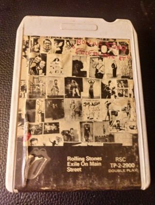 8 Track Tape: The Rolling Stones - Exile On Main Street Rare.