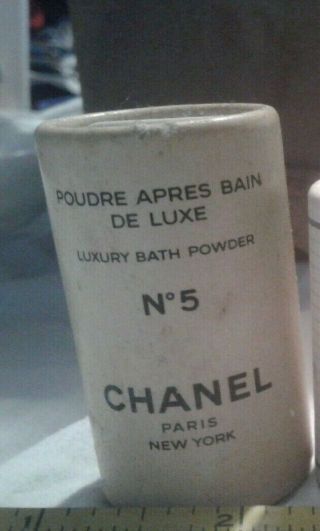 Chanel Body Powder Talc Old Stock Rare Shaker Mini Size