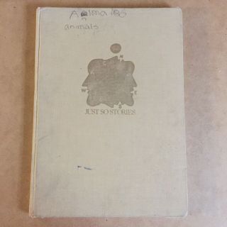 Ex Lib Just So Stories Rudyard Kipling Illustrated By Etienne Delessert Rare