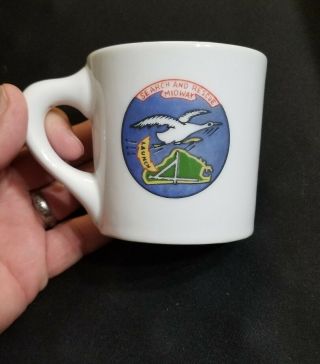 Rare 1960s Us Navy Midway Island Sar Search And Rescue Pilots Mug Named Betty