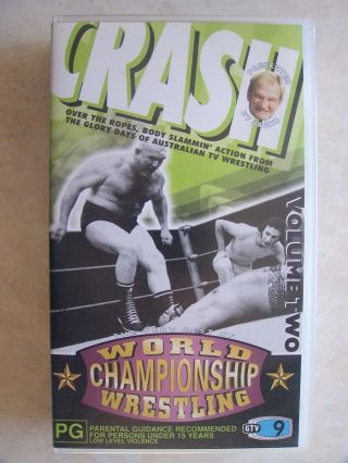 1998 Australian World Championship Wrestling Vhs Tape Volume Two Rare Jacko Wcw