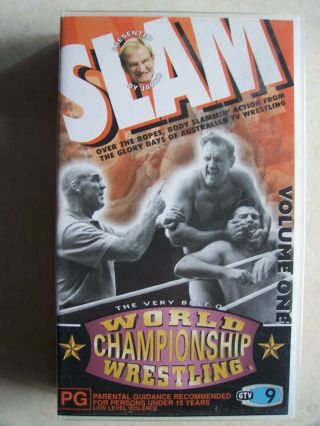 1998 Australian World Championship Wrestling Vhs Tape Volume One Rare Jacko Wcw