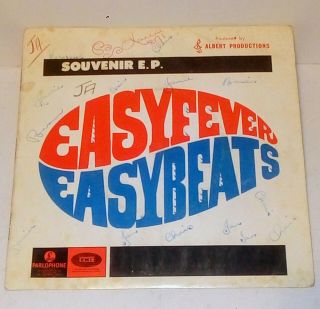 The Easybeats 45 Ep 7 " Souvenir E.  P.  Easyfever - Rare 1966 Emi Australia Record