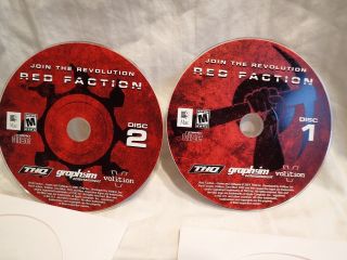 Red Faction (apple Macintosh Mac Os X) Disc Only,  Classic Fps,  Rare/htf Version