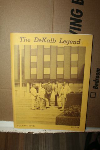 Vintage Dekalb Legend County Alabama Fort Payne Volume Five 1977 - 1978 Rare