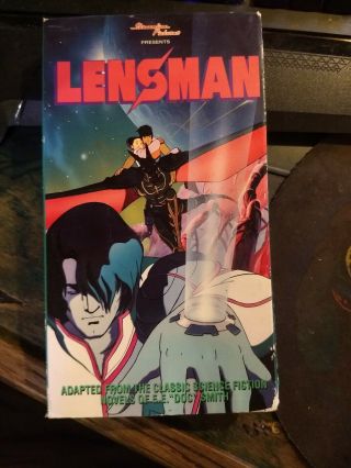 Lensman Anime Vhs Tape Vintage Streamline Pictures Rare
